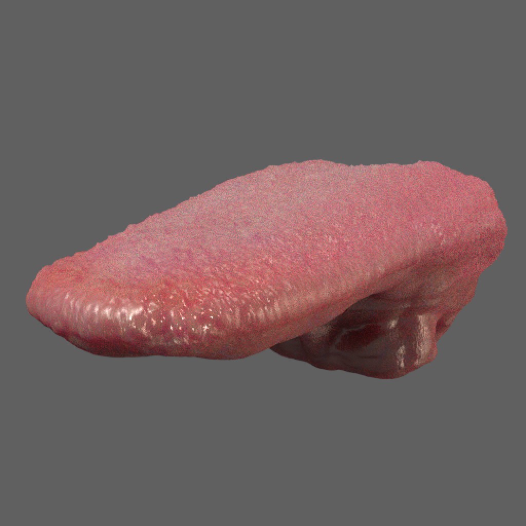 Procedural tongue shader preview image 1